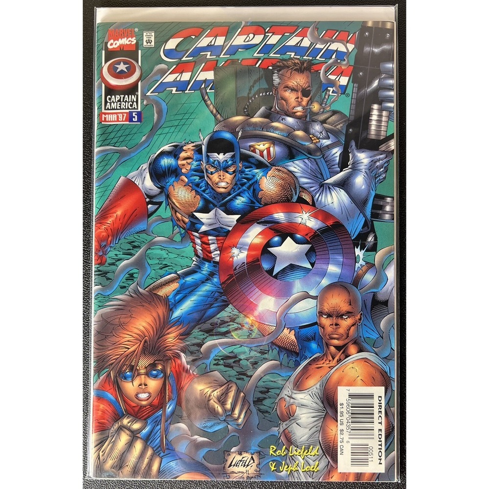 Captain America‎ 5Marvel Comic Book 1997 - Victory